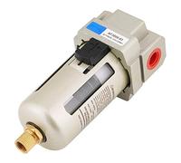 AF3000-03 G3/8'' Filtro Antiparticolato In-Linea per Aria Compressa Acqua Umidità Filtro Trappola Separatore Filtrazione Dell'umidità Dell'aria Fonte di Aria Trattamento Auto Drain
