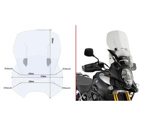 AF3105 GIVI Cupolino Scorrevole per Suzuki DL 1000 V-Strom 2014 2015 2016
