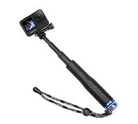 AFAITH Bastone Selfie Monopiede per GoPro Hero 13 12 11 10 9 8 7 Black, Regolabile Impermeabile Allungabile Selfie Stick Palo per GoPro Hero 13 12 11 10 9 8 7 6 5,Insta360,DJI OSMO 4/3,AKASO
