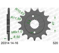 AFAM Pignone standard in acciaio 20314-520