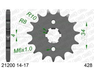 AFAM 21200-16 Pignone catena