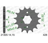 Pignone AFAM 14 denti 428 Yamaha TW 125 / 200