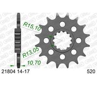 AFAM Pignone racing acciaio 21804 - 520