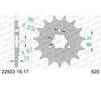 AFAM 22503-15 Pignone catena