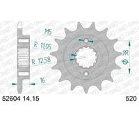 AFAM Pignone standard in acciaio 52604 - 520