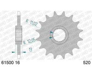 AFAM 61500-16 Pignone catena
