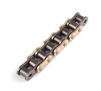 Afam Catena di trasmissione A428MXG 428 per moto nero