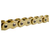 AFAM Catena 520 MX6 per motocross 118 MAGLIE, APERTE C/CLIP ORO