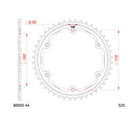 AFAM Corona Acciaio Standard - 525