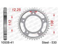 Afam 10508 Rear Sprocket Argento 41t