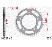Afam Corona 10627 Acciaio Standard passo 520