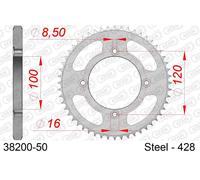 AFAM Corona standard in acciaio 38200 - 428