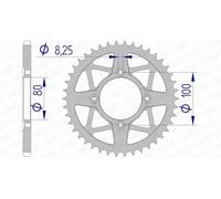 AFAM Corona in alluminio 93320 - 520