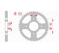 AFAM Corona standard in acciaio 10236 - 428