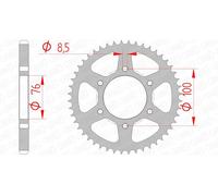 AFAM Corona standard in acciaio 12227 - 428