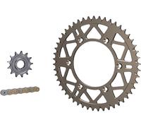 Afam KTM EXC 300, kit di trasmissione in alluminio male Oro