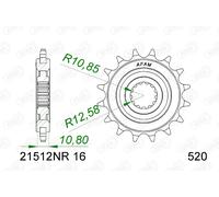 AFAM Pignone anteriore in acciaio senza rumore - 520