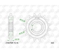 AFAM Pignone anteriore in acciaio senza rumore - 525
