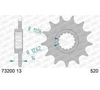 AFAM Pignone anteriore standard in acciaio - 520