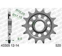 AFAM Pignone anteriore standard in acciaio - 520