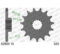 Afam 52800 Front Sprocket Argento 15t