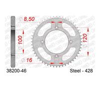 AFAM Corona standard in acciaio 38200 - 428