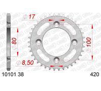 AFAM Pignone posteriore standard in alluminio - 420