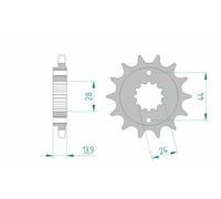 AFAM Pignone standard in acciaio 20606 - 525