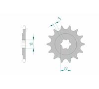 AFAM Pignone standard in acciaio 24201 - 520