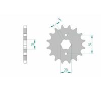 AFAM Pignone standard in acciaio 26200 - 428