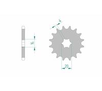 AFAM Pignone standard in acciaio 28200 - 428