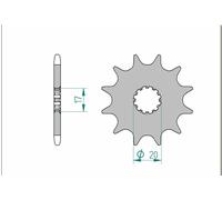 AFAM Pignone standard in acciaio 40300 - 520
