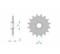Pignone AFAM 13 denti 420 Morini