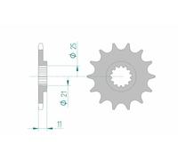 AFAM Pignone standard in acciaio 70600 - 520