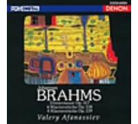 Afanassiev - Brahms: Late Piano Works [Hqcd]