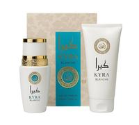AFAQ Kyra Eau de Parfum 100 ml + Body Lotion 150 ml - Set Profumo Donna Dolce e Sensuale - Fragranza Calda e Avvolgente - Idea Regalo Elegante - Idea Regalo Lussuosa (Blanche)