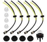 AFASOES Set di 14 Pz Filtro Benzina per Decespugliatore,Carburatore Primer Pompa,Primer Motosega Pompa per Bulbo,Kit Tubi Carburatore Decespugliatore,Filtro Decantatore Benzina per Tagliasiepi