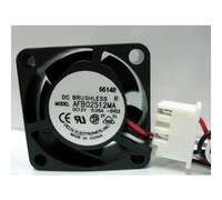 AFB02512MA 2510 25mm DC12V 0.06A Dual ball 3-wire axial mini micro cooling fan