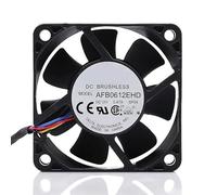 AFB0612EHD 6020 6cm DC12v 0.47A Double Ball High Wind Cooling Fan