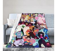 AFBQOPL Coperta con motivo anime Steven e universo, ultra morbida, leggera, per divano e letto, per tutte le stagioni