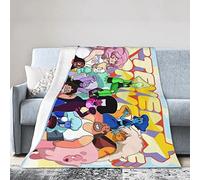 AFBQOPL Coperta con motivo anime Steven e universo, ultra morbida, leggera, per divano e letto, per tutte le stagioni