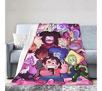AFBQOPL Coperta con motivo anime Steven e universo, ultra morbida, leggera, per divano e letto, per tutte le stagioni