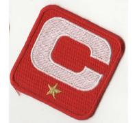 AFC KANSAS CITY CHIEFS Generic ONE-⭐-1-STAR Iron-on CAPTAIN Bianco ONE-⭐ C-PATCH