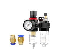 AFC2000 1/4 Compressore d'aria Filtro regolatore separatore olio-acqua Trappola Pistola a spruzzo Valvola di riduzione della pressione(AFC-PC1202)