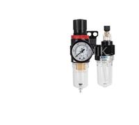 AFC2000 1/4 Compressore d'aria Olio Separatore Acqua Filtro Regolatore Trappola Valvola di riduzione della pressione dell'aerografo(Afc-pc1402)