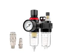 AFC2000 1/4 Compressore d'aria Olio Separatore Acqua Filtro Regolatore Trappola Valvola di riduzione della pressione dell'aerografo(Afc-eu(smpm))