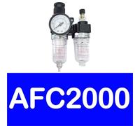 AFC2000 1/4" Porta FRL Union Compressore Trattamento Aria Filtro Regolatore Pressione Combinazione Lubrificatore Combinazioni Separatore Olio(AFC2000)