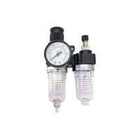 AFC2000 Combinato separatore d'olio combinato con lubrificatore e filtro regolatore del compressore for il trattamento 'aria da 1/4".(AFC2000 EU Fittings)