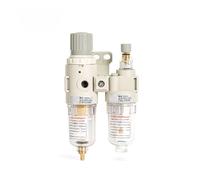 AFC2000 G1/4 AFR2000 + AL2000 Separatore acqua olio Regolatore Trappola Filtro Airbrush Compressore d'aria Riduttore di pressione Valvola a cassetto(8)