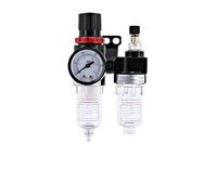 AFC2000 G1/4 compressore d'aria separatore olio-acqua filtro aria riduttore di pressione regolatore AFR2000+AL2000(AFC w (SM20 PM20),1 Set)
